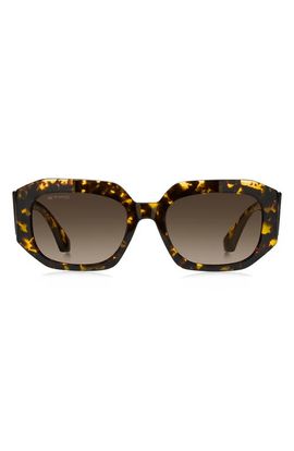 Etro Etro 55mm Gradient Geometric Sunglasses