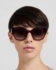 Etro Etro 55mm Rectangular Cat Eye Sunglasses - 3
