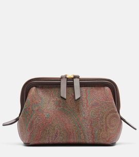 Etro Etro Arnica paisley canvas jacquard clutch