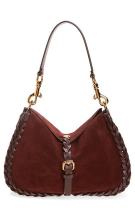 Etro Etro Braided Suede Crossbody Bag