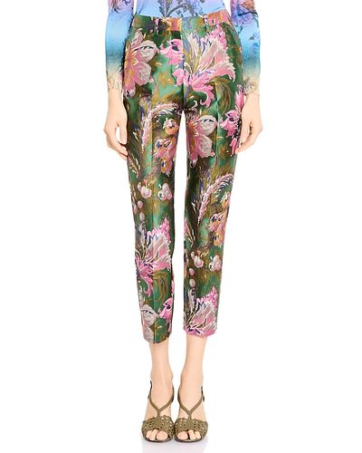 Etro Etro Bristol Floral Crop Pants