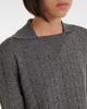 Etro Etro Cable-knit wool polo sweater - 3