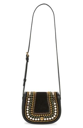Etro Etro Caccetta Studded Suede Crossbody Bag
