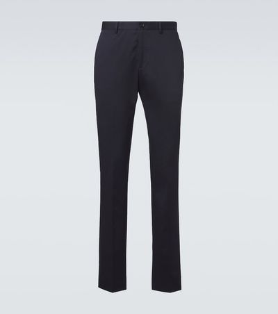 Etro Etro Cotton-blend slim pants