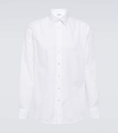 Etro Etro Cotton poplin Oxford shirt