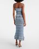 Etro Etro Crochet ruffled cotton maxi skirt - 3