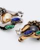 Etro Etro Crystal-embellished faux-pearl hoop earrings - 4
