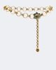 Etro Etro Embellished floral chain belt - 1