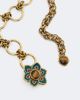 Etro Etro Embellished floral chain belt - 3