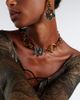 Etro Etro Embellished floral chain necklace - 4