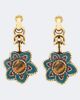 Etro Etro Embellished floral drop earrings - 1