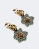 Etro Etro Embellished floral drop earrings - 4