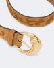 Etro Etro Embroidered suede belt - 3