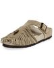 ETRO ETRO ETRO x Birkenstock1774 Gizeh Long Fringe Sandals Taupe - 1