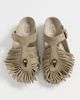 ETRO ETRO ETRO x Birkenstock1774 Gizeh Long Fringe Sandals Taupe - 5