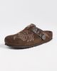 ETRO ETRO ETRO x Birkenstock 1774 Embroidered Boston Clogs Chocolate - 2
