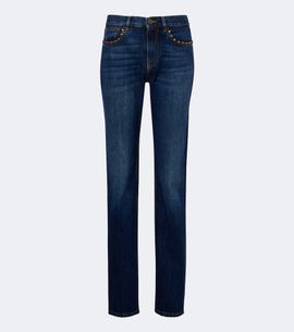Etro Etro Faded studded straight jeans