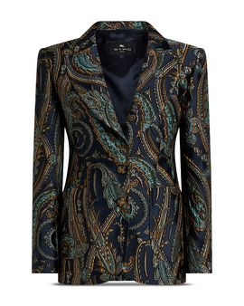 Etro Etro Fitted Brocade Blazer