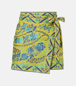 Etro Etro Floral cotton beach cover-up