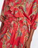 Etro Etro Floral cotton wrap top - 4