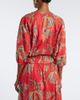 Etro Etro Floral cotton wrap top - 6