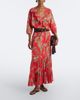 Etro Etro Floral cotton wrap top - 7