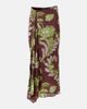 Etro Etro Floral draped midi skirt - 1