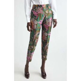 Etro Etro Floral Jacquard Ankle Trousers