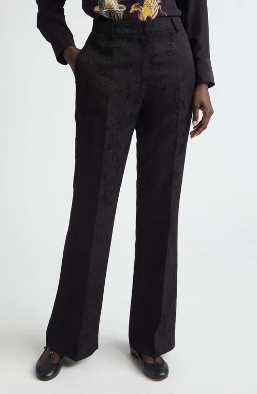 Etro Etro Floral Jacquard Bootcut Trousers