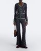 Etro Etro Floral jacquard flared pants - 2