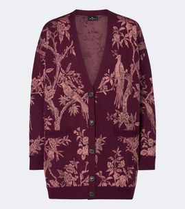 Etro Etro Floral jacquard wool-blend cardigan
