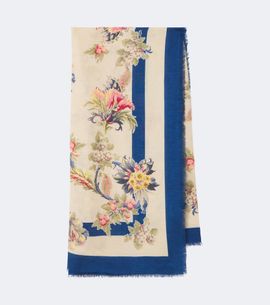 Etro Etro Floral modal and cashmere scarf