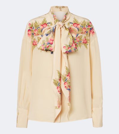 Etro Etro Floral silk crêpe de chine blouse