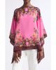 Etro Etro Floral Silk Poncho - 1