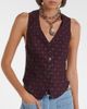 Etro Etro Floral wool and cotton jacquard vest - 4