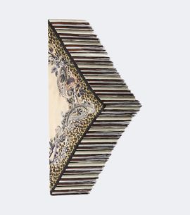 Etro Etro Fringed printed silk twill scarf