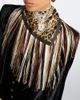 Etro Etro Fringed printed silk twill scarf - 2