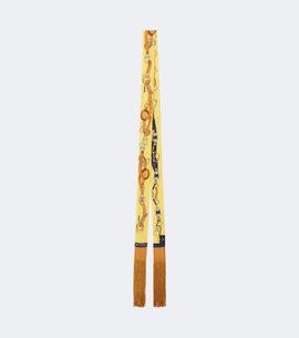 Etro Etro Fringed silk twill scarf