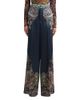 Etro Etro Full Length Wide Leg Trousers - 1