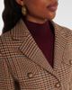 Etro Etro Houndstooth cropped wool blazer - 3