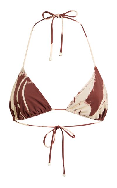 Etro Etro IkatPrinted Bikini Top