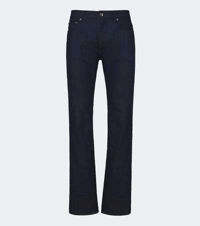 Etro Etro Jacquard cotton-blend slim pants