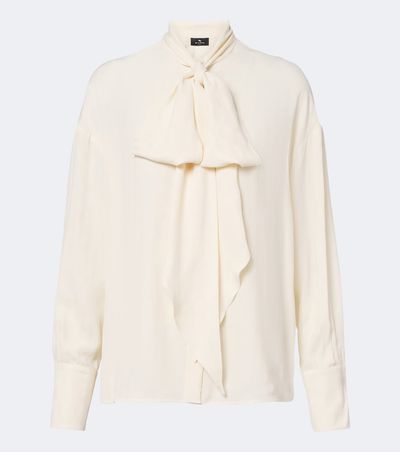 Etro Etro Jacquard georgette blouse