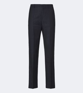 Etro Etro Jacquard virgin wool straight pants