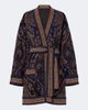Etro Etro Jacquard wool-blend kaftan - 1