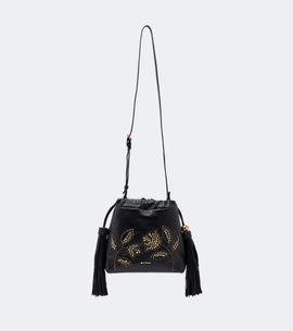 Etro Etro Kalispera Mini studded leather crossbody bag
