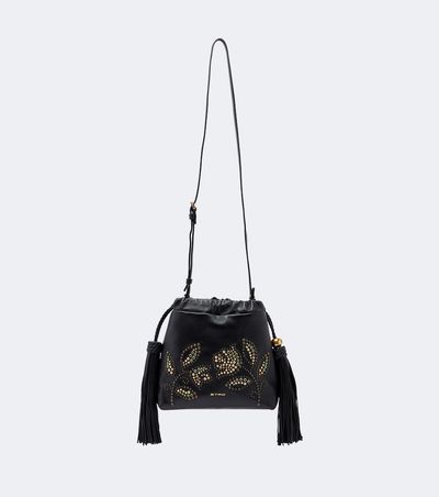 Etro Etro Kalispera Mini studded leather crossbody bag