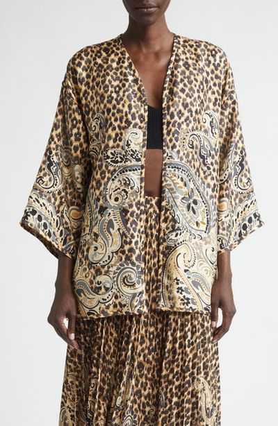 Etro Etro Kesa Print Silk Jacket