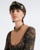 Etro Etro Knotted jacquard headband - 4