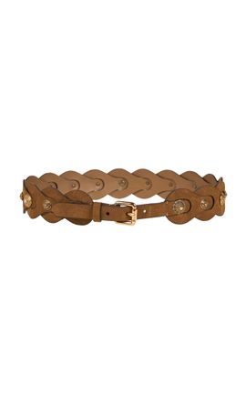 Etro Etro Leather Belt with Rings